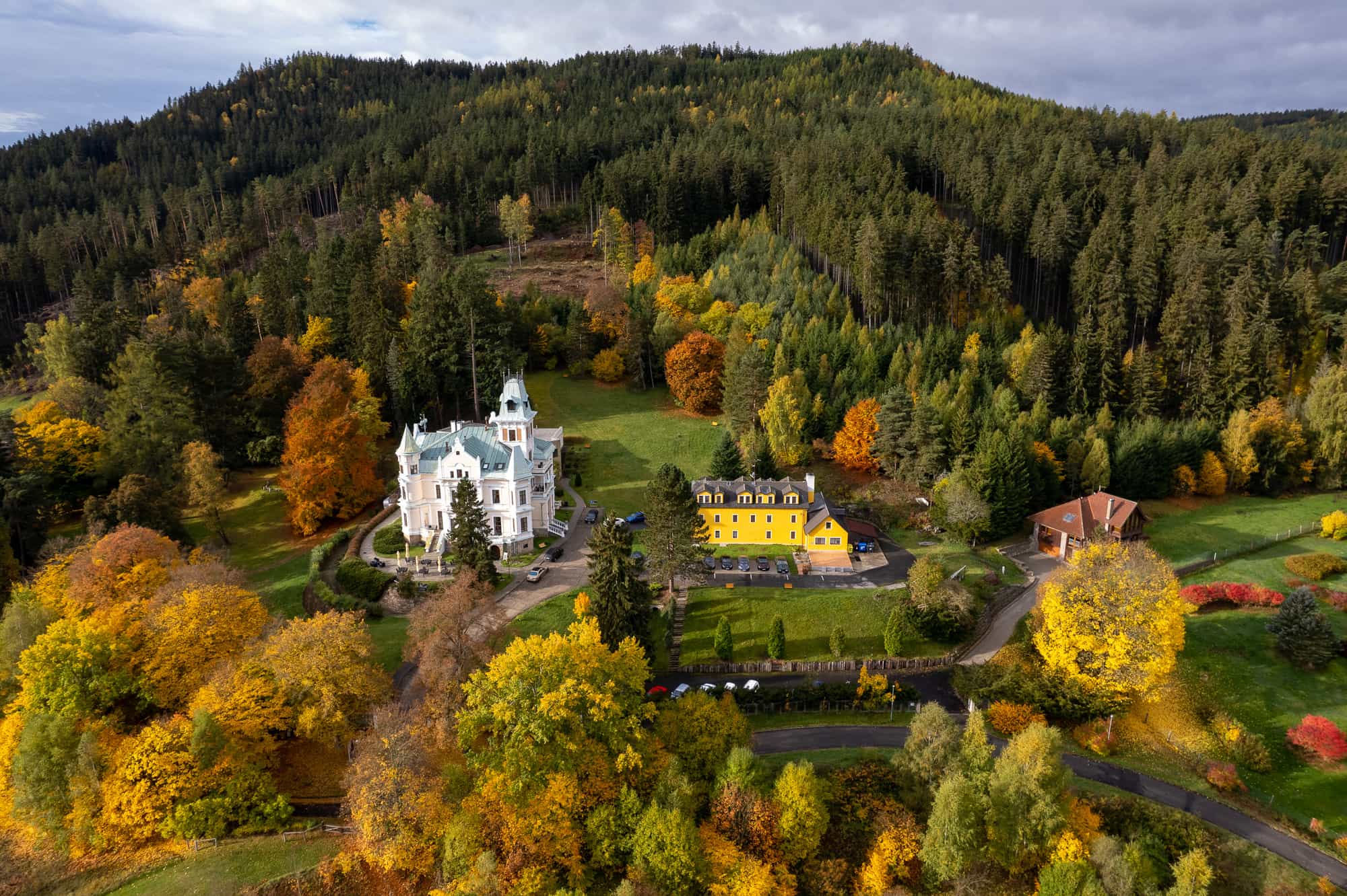 Kouzelný podzin na Château Cihleny